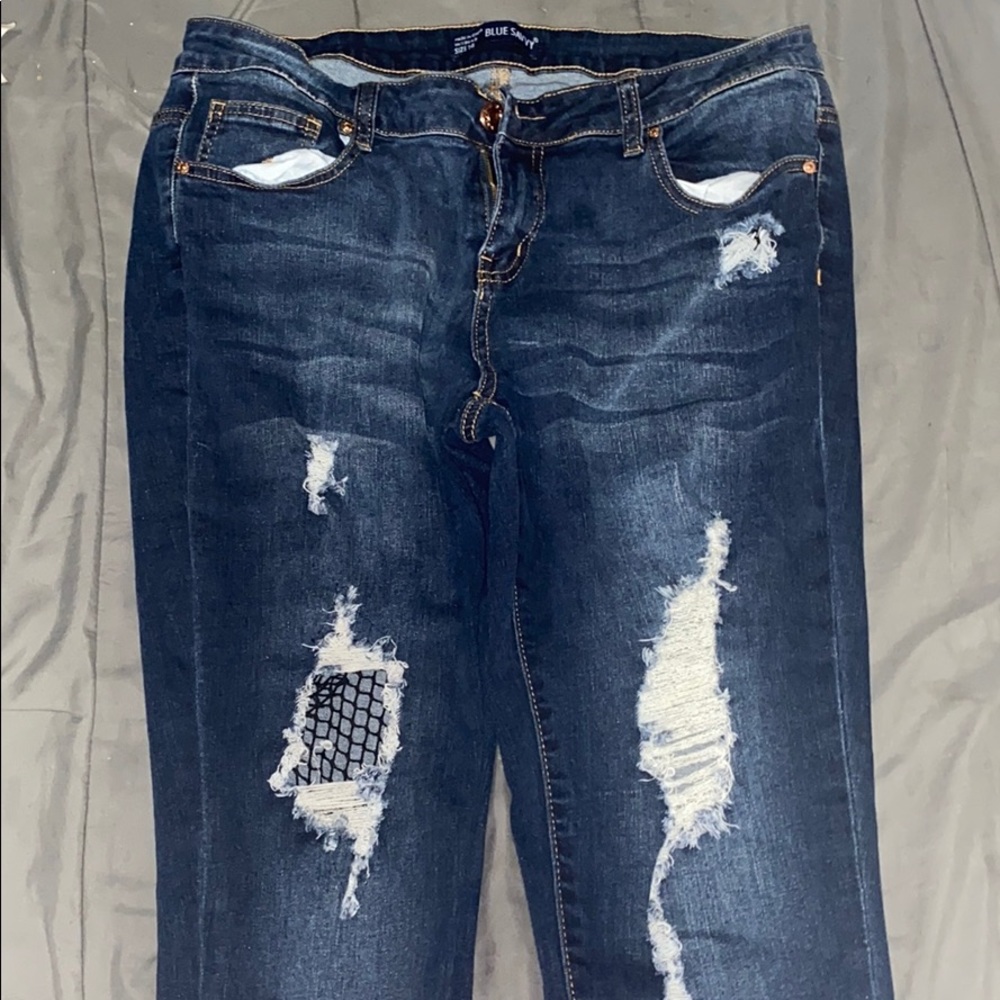 Distressed Jeans